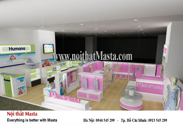 thiet ke shop me va be